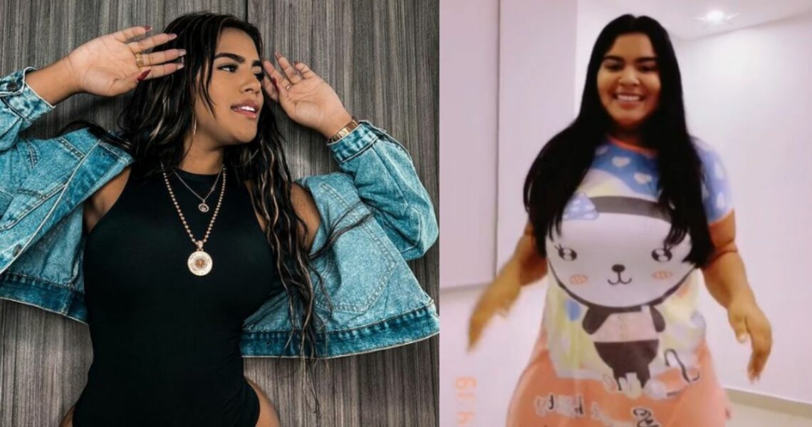 La hija de Yuranis León, bailando después de una operación para perder peso