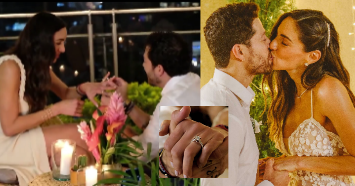 El costoso anillo con el que Juan David 'el pollo' Echeverry le pidió matrimonio a Valerie Domínguez