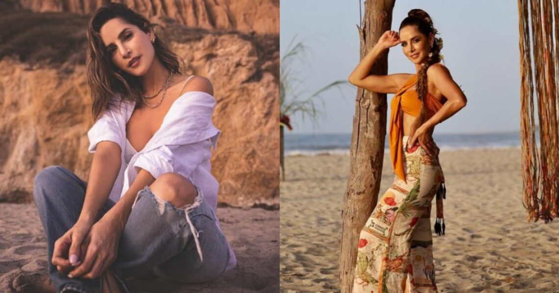 Carmen Villalobos muy posuda en bikini en las fotos de sus vacaciones