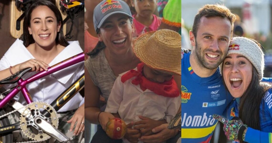 Mariana Pajón ha confesado que piensa ser mamá junto a su esposo Francés