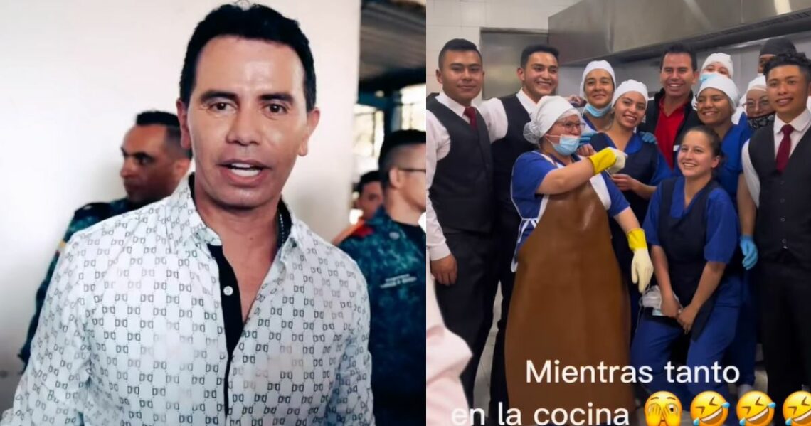 Jhonny Rivera fue la sensación cuando mostró lo que sucedido en un restaurante cuando él llegó