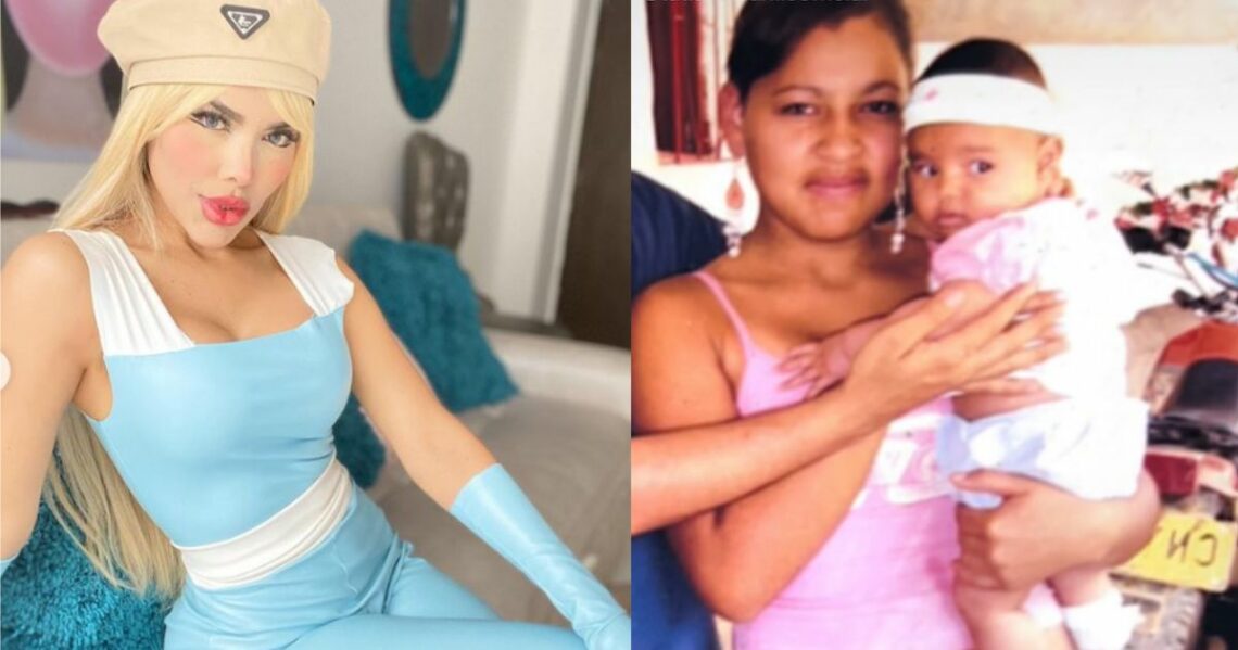 La 'Barbie' colombiana contó el secreto por el cual ha cambiado su color de piel