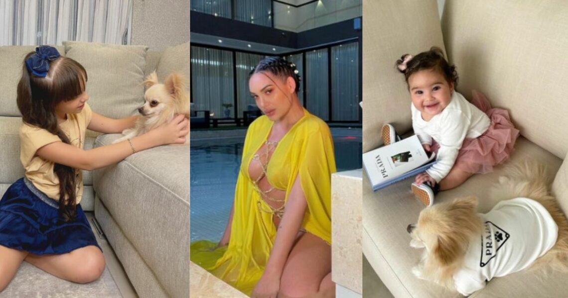 Desde un collar de oro hasta una casa propia: estos son los lujos que se da la mascota de Andrea Valdiri