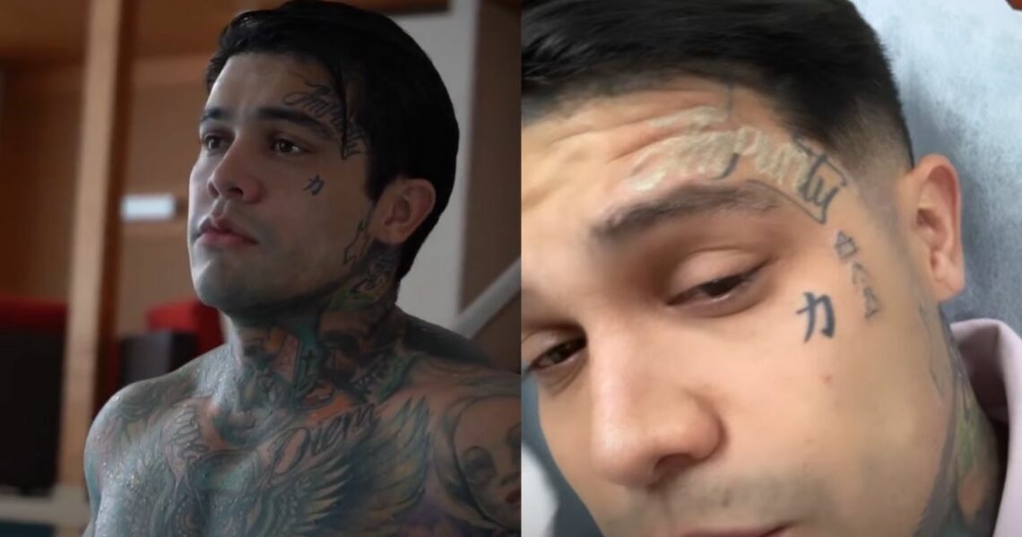 Yeferson Cossio se está borrando los tatuajes de su cara: "Esto duele más que hacerse un tatuaje"