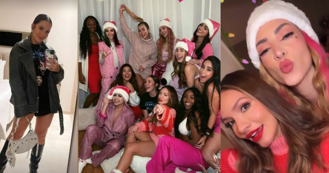 Dani Duke, Lina Tejeiro y otras famosas se dejaron cautivar por la magia de la Navidad