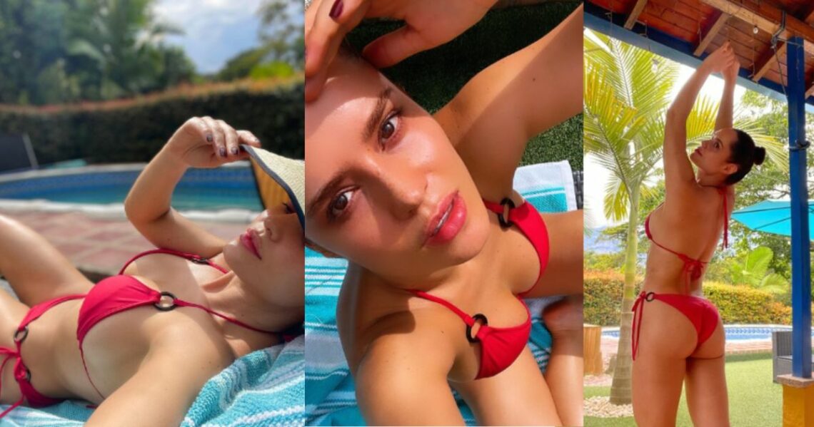 Ana Lucía Domínguez muestra la dieta y ejercicios que sigue para mantenerse en forma