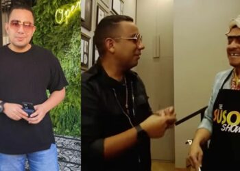 Suso 'el Paspi' estuvo en la casa de Pipe Peláez y casi se pierde en ella por su gran tamaño