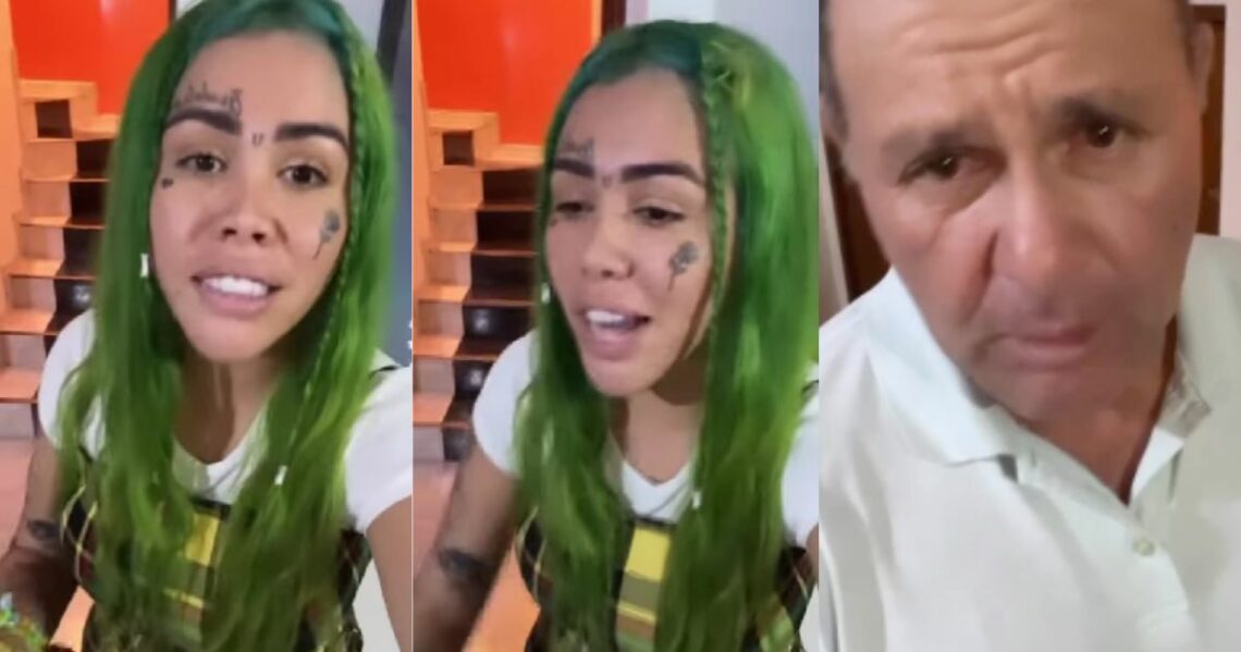 Yina Calderón mostró la reacción de su papá a su nuevo video y le dijeron 'borracho'