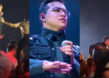 ¡Vamos a calmarnos mi gente! Así se vivió un tiroteo en pleno concierto de Yeison Jiménez