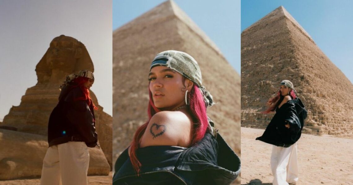 Karol G cumplió un sueño cuando vio Egipto con sus propios ojos al grabar su nueva canción "Cairo"
