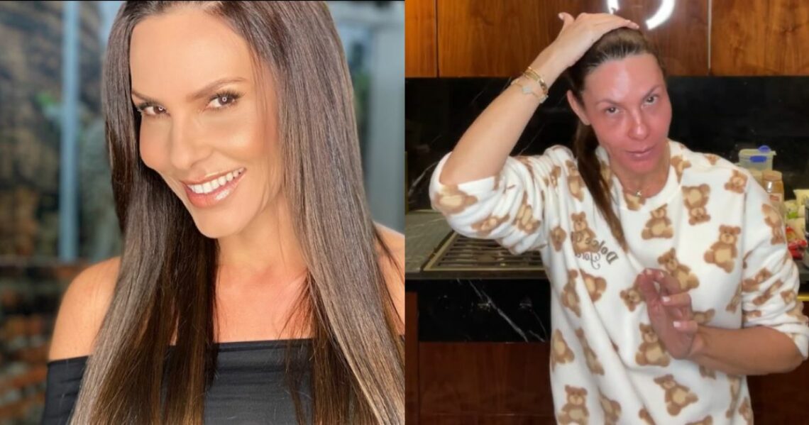 La modelo Paula Andrea Betancur apareció con el rostro colorado: "Parezco una bolita de navidad"