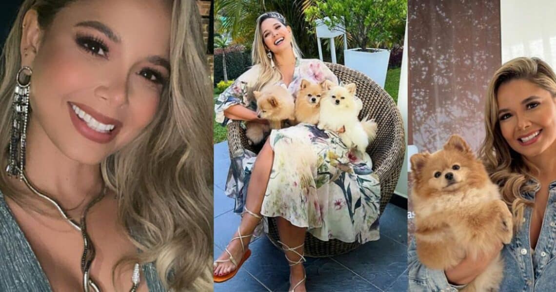 Melissa Martínez respondió a las críticas que le hicieron por dormir con sus perros