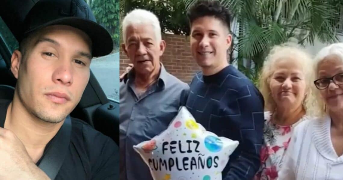 Chyno Miranda pudo estar con su familia materna festejando su cumpleaños