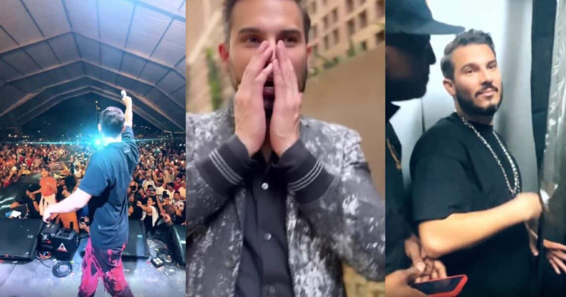 La odisea que vivió Pipe Bueno antes de presentarse en un show