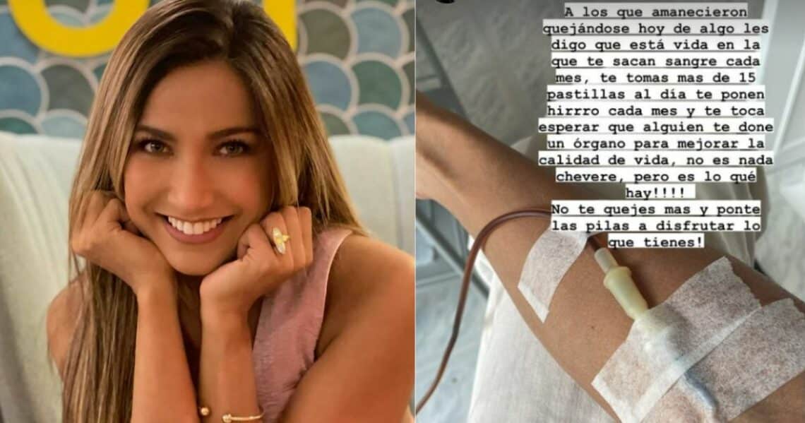 Adriana Betancur está en el hospital y sus seguidores se preocuparon por ella: "Me tomo más de 15 pastillas al días"