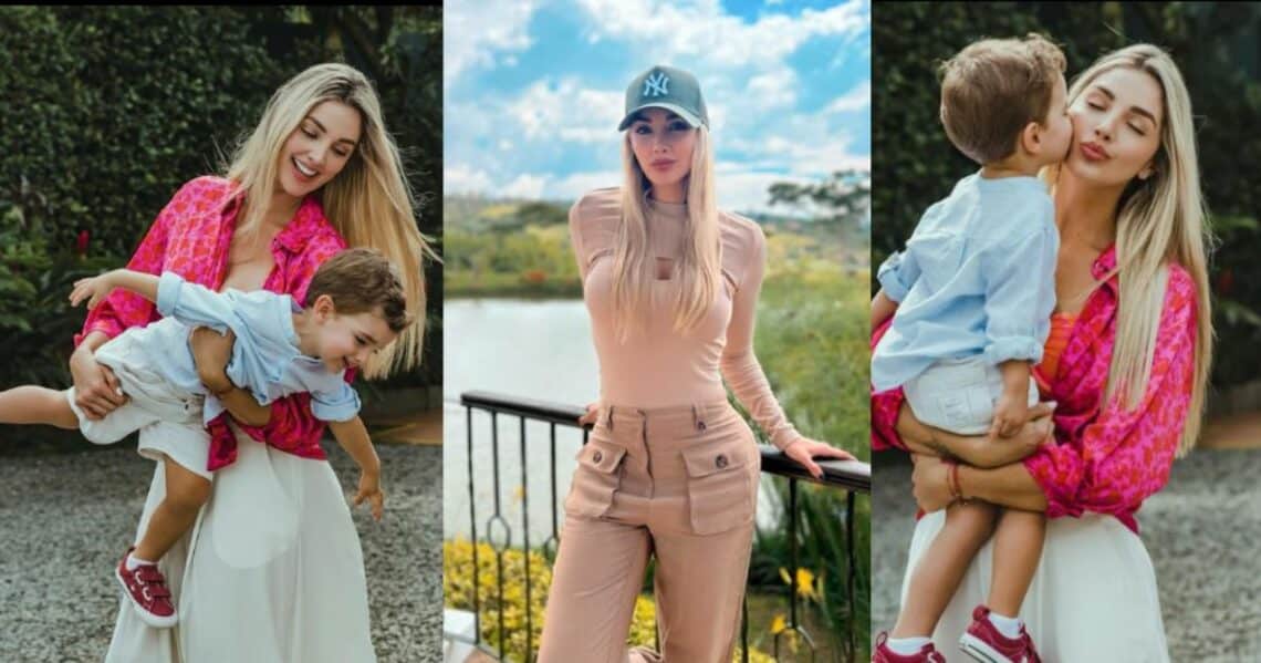 La presentadora Melina Ramírez mostró la habitación de su hijo Salvador