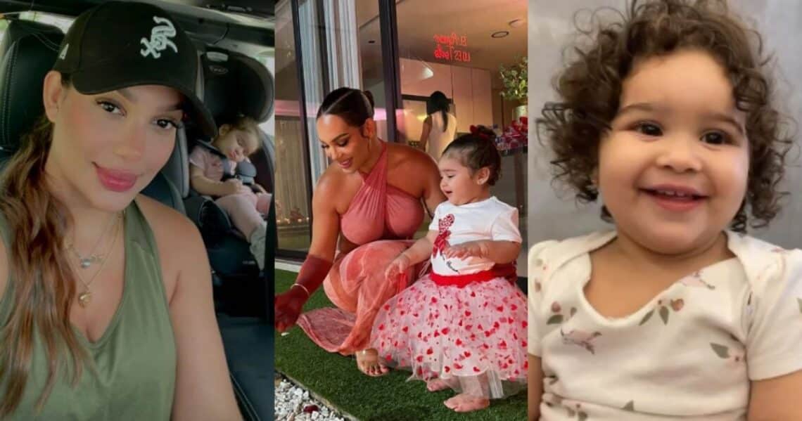 Andrea Valdiri y la tierna forma en que logra dormir a su hija Adhara