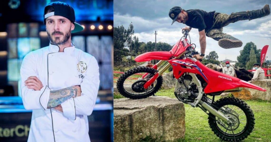 Tatán Mejía contó de quien sacó su pasión por el deporte extremo