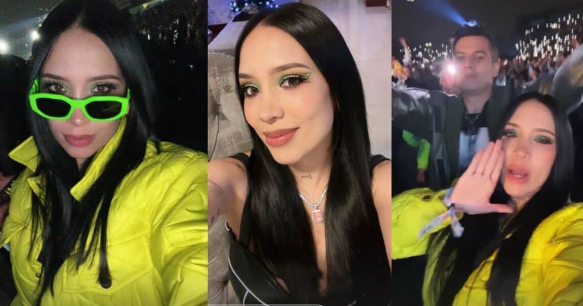 Luisa Fernanda W se fue de concierto a solo un mes de dar a luz y luce espectacular