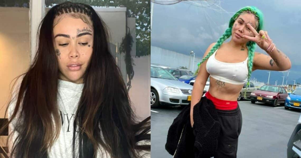 Yina Calderón hizo una publicación de una foto suya de cuando era adolescente y después la borró
