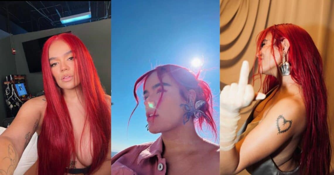 A Karol G le llueven las críticas por cómo pasó por la alfombra roja de los Latin Grammy