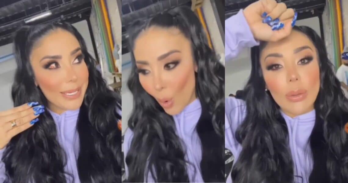 Marcela Reyes y la vez que se le estalló un ojo por 'una emoción fuerte'