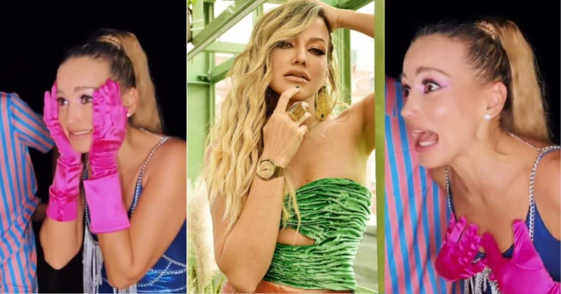 A Fanny Lu se le salió una pucheca por accidente en pleno show