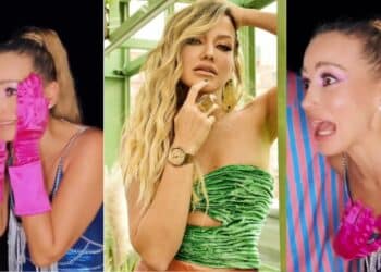 A Fanny Lu se le salió una pucheca por accidente en pleno show