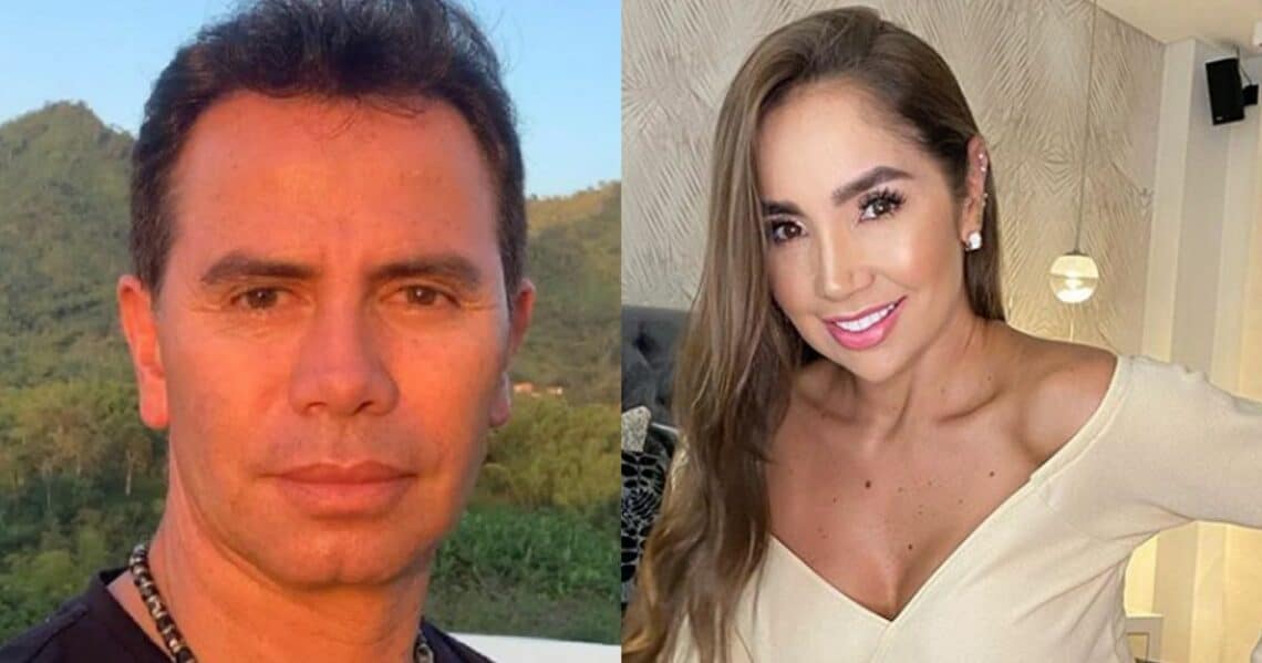 Jhonny Rivera y Paola Jara se convirtieron en padrinos del hijo de un empresario musical