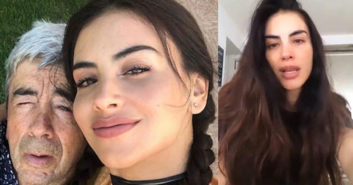 Jessica Cediel habló entre lágrimas de la enfermedad que padece su padre