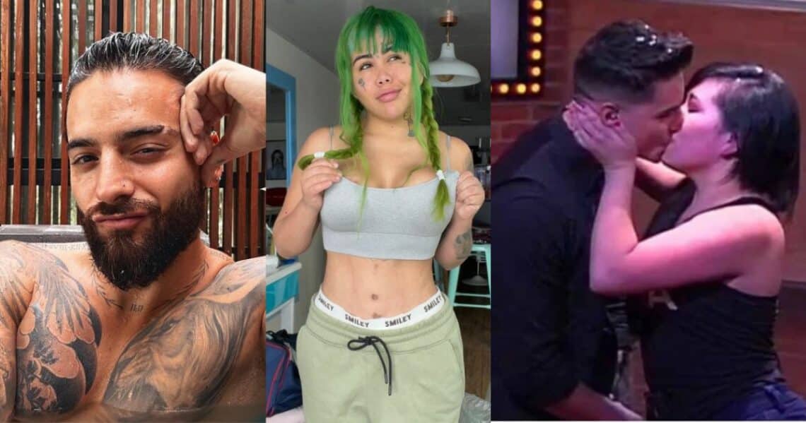 Maluma le regaló a Yina Calderón una cadena chiviada por besarla