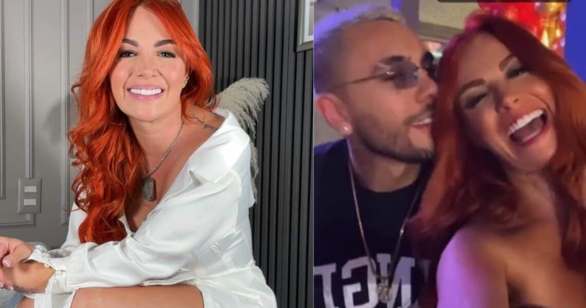 Naldy y Sara Uribe se mostraron muy acaramelados en el cumpleaños de la modelo