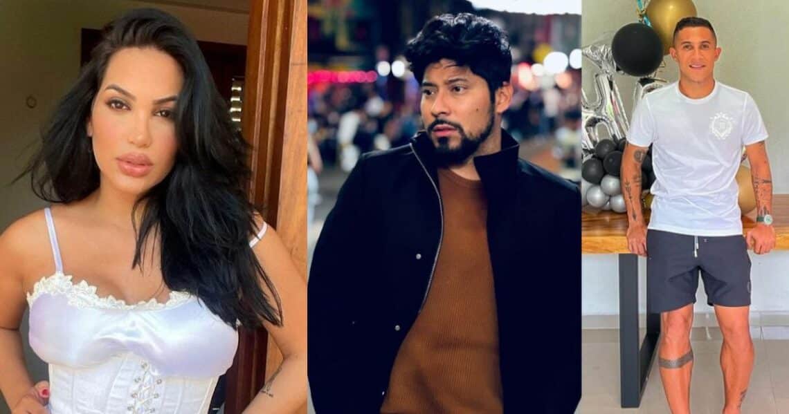 Andrea Valdiri y su amores: Los papás de sus hijas, Saruma y Michael Ortega