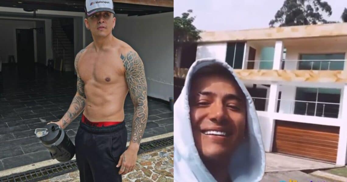 Así es la casa que Andy Rivera adquirió con el sudor de su frente y su sacrificio