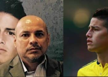 Un final no tal feliz: James Rodríguez y su padrastro fallecido