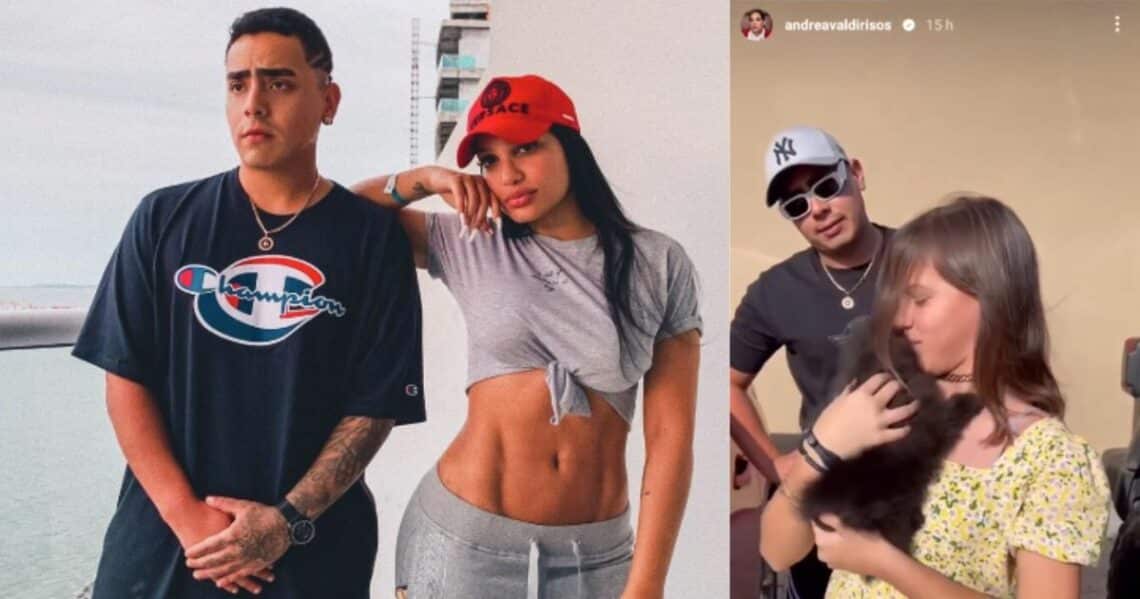 Andrea Valdiri y Saruma dieron a conocer a la nueva incorporación a la familia