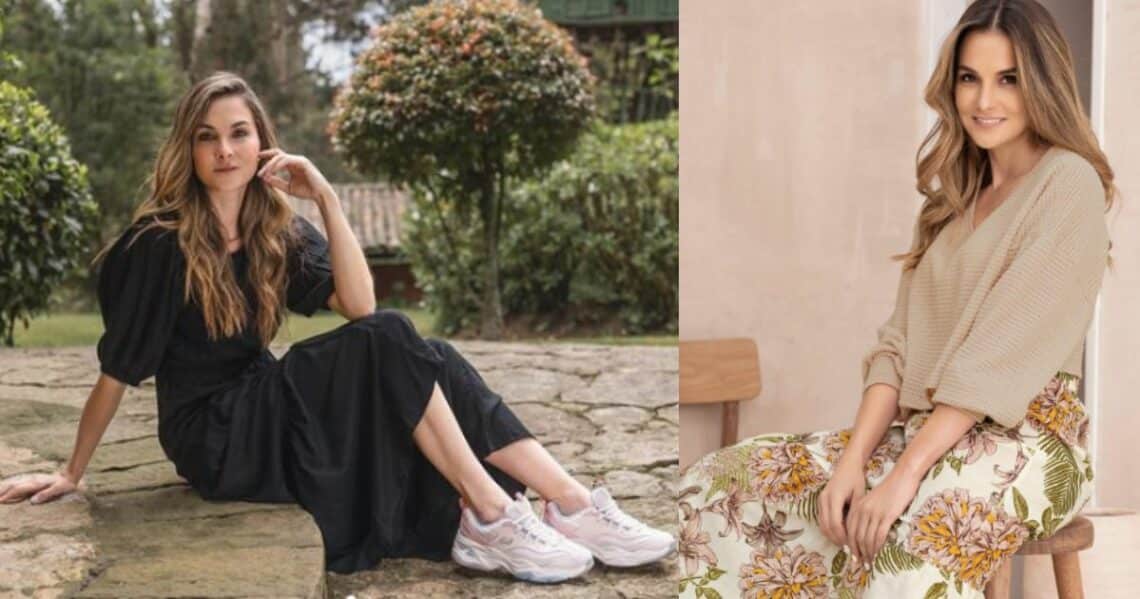 La modelo Catalina Gómez recordó su pasado con unas fotos y recibió elogios de los compañeros de "Día a día".