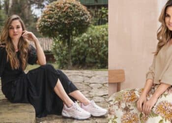 La modelo Catalina Gómez recordó su pasado con unas fotos y recibió elogios de los compañeros de "Día a día".