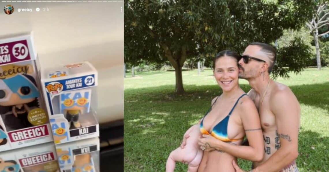Kai en Funko Pop: Greeicy presentó fotos de su familia en muñequitos