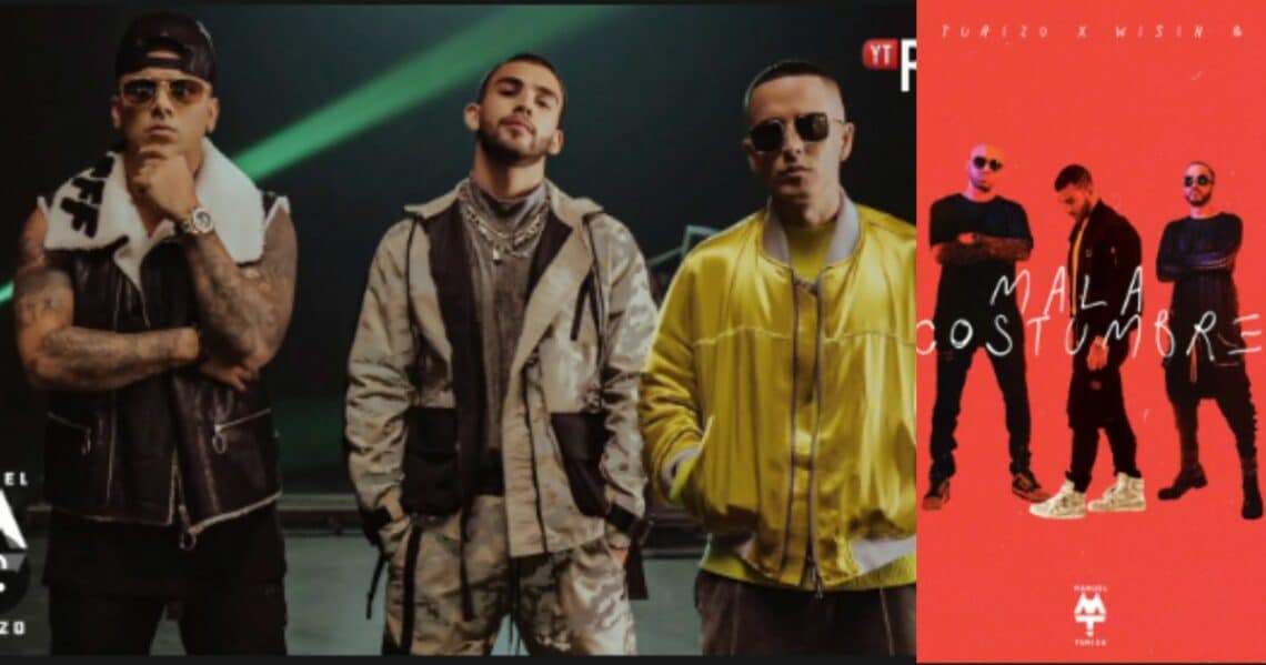 No pierda la oportunidad de recordar Mala costumbre, el tema entre Manuel Turizo y Wisin y Yandel