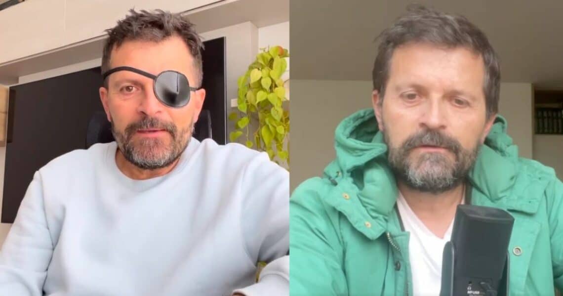 La vez en la que el actor Julio César Herrera padeció de una parálisis ocular