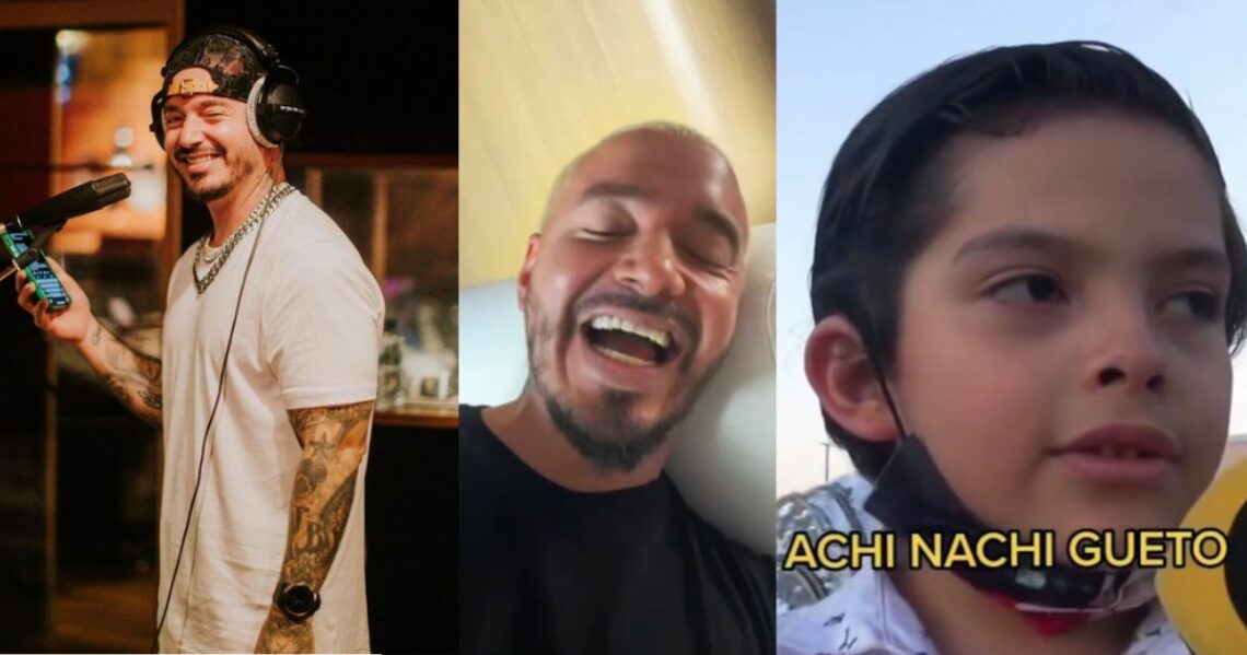 La reacción de J Balvin a un niño que cantó una de sus canciones y enterneció las redes sociales: "Me encanta"