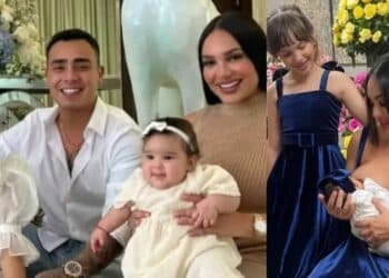 Andrea Valdiri y Saruma se sintieron orgullosos después del espectáculo de Isabella