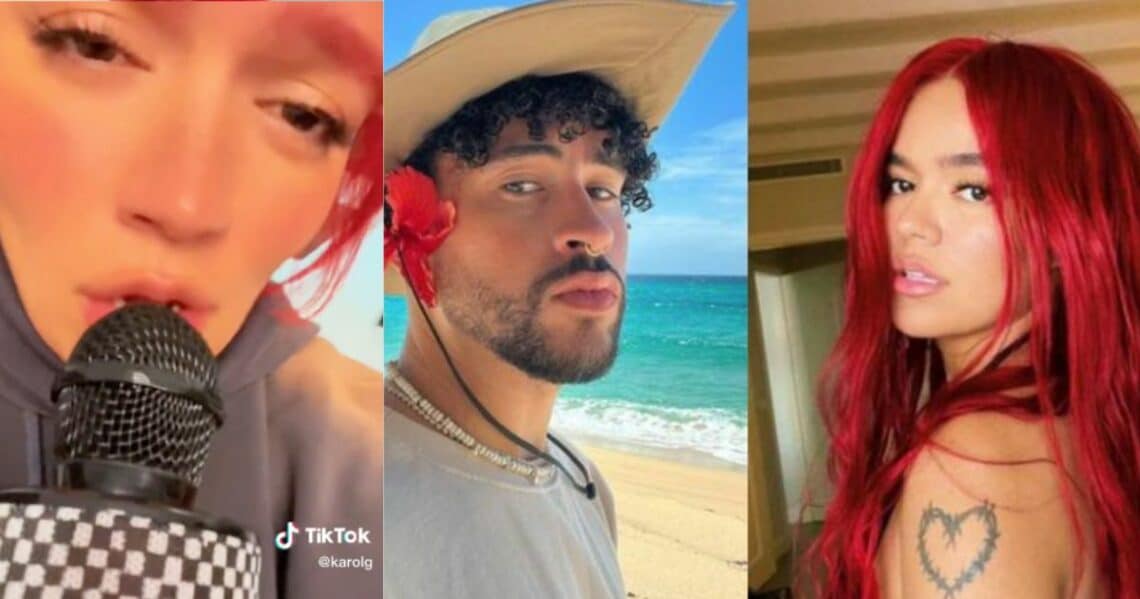 Karol G imita a Bad Bunny: ¿Qué tal le salió?