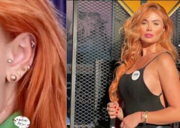 El regañote del papá de Sara Uribe a su hija: todo por perforarse las orejas