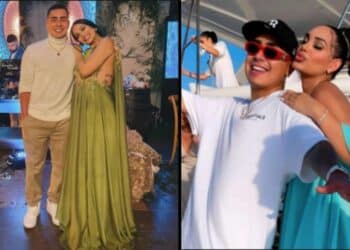 Antojado de hijos: así se mostró Felipe Saruma con Andrea Valdiri