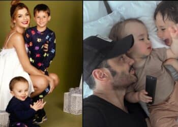 Los hijos de Carolina y Lincoln cautivaron las redes: el amor de hermanos