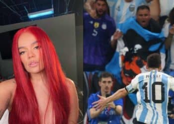 Karol G también vivió la fiesta del Futbol: le apostó al ganador