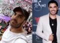 Sin mucha ropa y con nuevo look desde Qatar: a Lincoln Palomeque no lo bajan de sexy