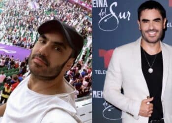 Sin mucha ropa y con nuevo look desde Qatar: a Lincoln Palomeque no lo bajan de sexy